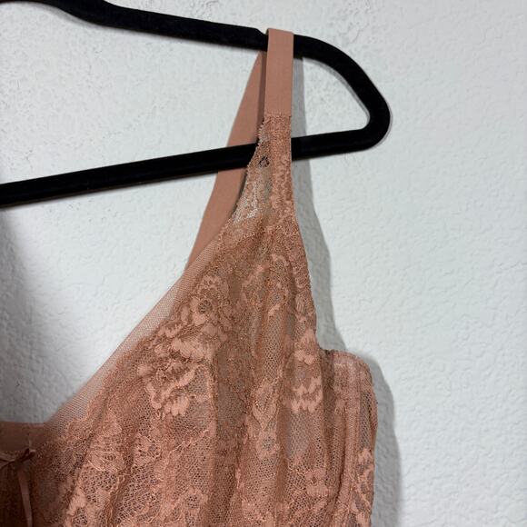 Skarlett Blue Womens 38DDD Minx Balconette Bra Underwire Brown Camel 1733100 - Picture 6 of 11